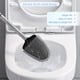 thumbnail image 3 of Set de escobilla y soporte para inodoro Sellemer Flexible Silicone Black, 3 of 7