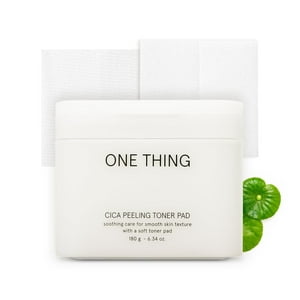 Almohadillas De Tóner One Thing Cica Peeling 187 Ml 65 Pastillas Veganas