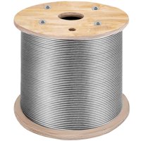 Vevor - Sistema De Barandilla De Cables, Cable De Acero Inoxidable De 1/8 Pulgadas, 1000 Pies