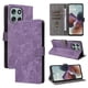 thumbnail image 2 of Funda Billetera para Motorola Moto G66J 5G con Soporte - Cartera de Cuero con Ranuras Morado, 2 of 5