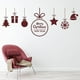 thumbnail image 2 of Decomural Hanging Baubles Merry Christmas WS-45420, 2 of 2