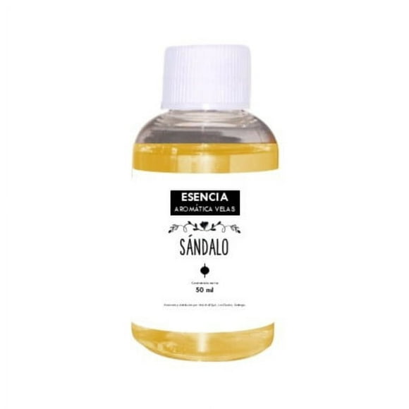 Esencias Aromáticas Pura Para Velas De Soya Y Parafina 50ml Sándalo