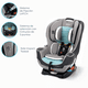 thumbnail image 4 of Silla de Auto Bebe Convertible Extend2Fit Spire Graco, 4 of 9