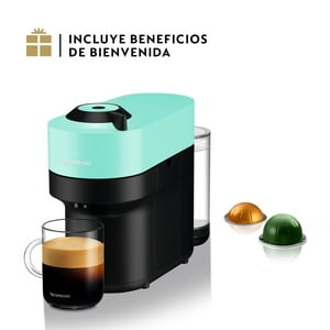 Cafetera Nespresso Vertuo Pop Verde Agua