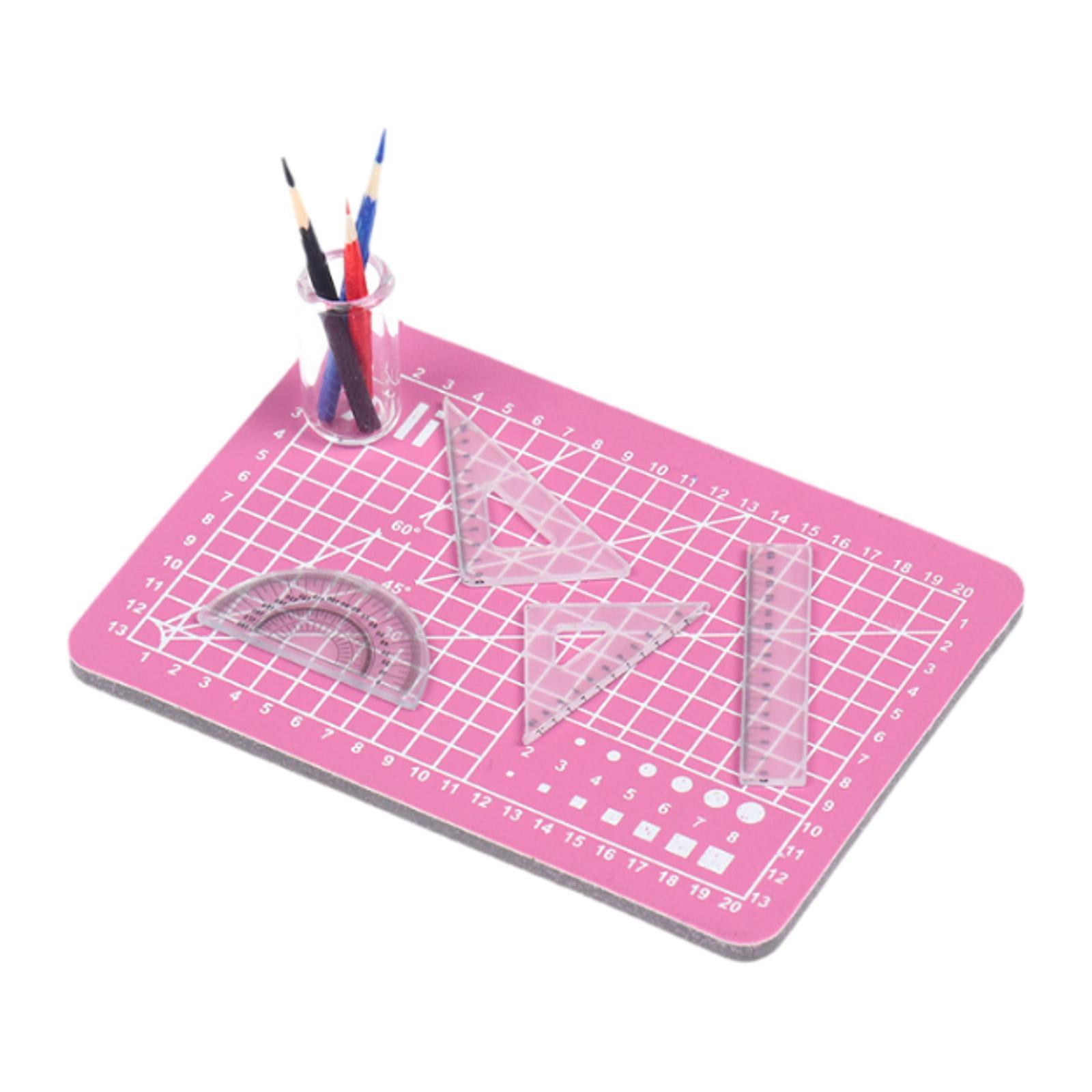 Reglas En Miniatura Para Casa De Muñecas A Escala 1/12, Tabla De Cortar ...