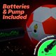 thumbnail image 3 of Balón de fútbol GlowCity talla 5 con bomba de aire, 3 of 9