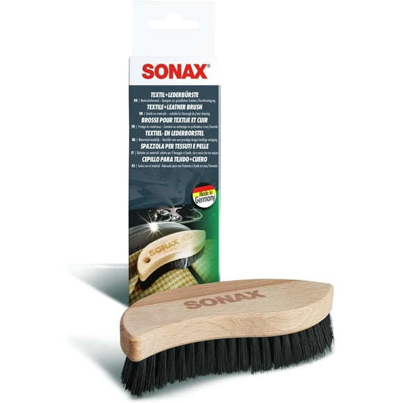 Pincel SONAX para textiles y piel, paquete de 1
