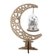 thumbnail image 1 of Eid Mubarak Adorno De Madera Moon Star DIY Art Craft Para Mesa Party Ramadan A, 1 of 3