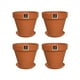 thumbnail image 1 of Set de 4 Maceta Kony 15cm Terracota y sus platos, 1 of 3