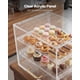 thumbnail image 3 of Vitrina de panadería VEVOR de acrílico transparente comercial de 3 niveles, 3 of 9