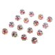 thumbnail image 1 of cascabeles de navidad colgantes encantos adorno 16 piezas flor 20mm, 1 of 5