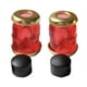 thumbnail image 2 of 4x PU Kit De Bujes De Camión De Patineta Superior Inferior Cilindro Arandela Rojo Dorado, 2 of 3