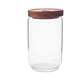 thumbnail image 1 of Frasco sellado para granos de café, frasco de vidrio para cocina, frasco de almacenamiento de madera de acacia con tapa, frasco para almacenar cereales, frutos secos, té, 1 of 5