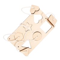 Magideal - Tablero Ocupado Para Niños Pequeños, Accesorios De Bricolaje, Actividad De Aprendizaje Educativo Temprano Para Niños, Avión, Juguetes De Viaje, Regalo , Coincidencia Coincidencia De Formas