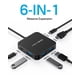thumbnail image 2 of Hub USB C ACASIS 6 en 1 con suministro de alimentación HDMI 4K de 100 W, 2 of 8