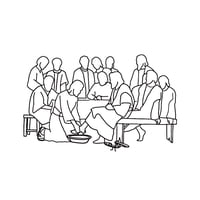 Magideal - Estatua De Jesús Lavando Los Pies De Su Discípulo, Adorno, Escultura De Jesús Lavando Los Pies De Los Apóstoles Para Mesa, Chimenea Y Hogar