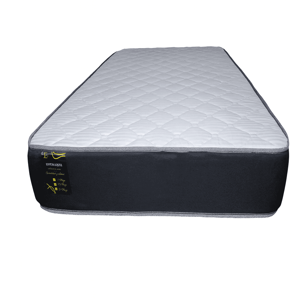 Colchón 1,5 Plazas Resorte Espumaquel