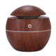 thumbnail image 3 of Humidificador De Niebla De Aire USB De Grano De Madera De 130 Ml Para Coche De Oficina En Casa Marrón Oscuro, 3 of 5