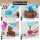 thumbnail image 4 of Cuchara de café con forma de embudo Lov Sprout, reutilizable, taza K, recargable, 4 of 7