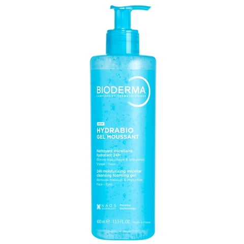 Gel Espumoso Limpiador Facial Bioderma Hydrabio 400 Ml