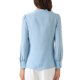 thumbnail image 3 of INSPIRE CHIC Blusas de Mujer con Lazo en el Cuello Elegante Manga Larga para Oficina y Trabajo L Azul Cielo, 3 of 4