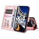 thumbnail image 2 of Funda tipo cartera FOXDOCK para Xiaomi Poco X4 Pro 5G , diseño girasol en relieve, cuero PU, cierre magnético, soporte y tarjetero, 2 of 5