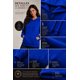 thumbnail image 3 of Poleron Canguro Basico 500g Mujer Con Capucha Bordar 60/40 L Azul Rey Liso, 3 of 3