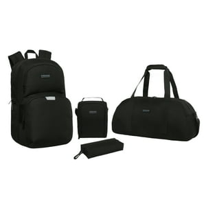 Pack Atomik Escolar (X4) Niño Plata Negro Head