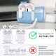 thumbnail image 2 of Funda portátil para AirPods 4 de meiyasy – Azul, 2 of 7
