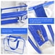 thumbnail image 3 of Kit de neceseres de viaje ROYBENS de PVC transparente, 3 unidades, 3 of 9