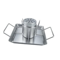 Ioensy - Soporte Para Asar Pollos En Latas De Cerveza, De Acero Inoxidable, Para Acampar Al Aire Libre