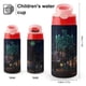 thumbnail image 2 of Los MunstersBotella de Agua con Tapa Pop Top de Un Toque, Acero Inoxidable, a Prueba de Fugas, para Deportes, Botella Infantil rosa 12 oz, 2 of 6