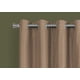 thumbnail image 3 of Panel de Cortina Monarch Specialties I Blackout 95"H Marrón x2, 3 of 6