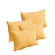 thumbnail image 1 of Pack De 4 Fundas De Cojin Serie Hojas 30x50 Cm Amarillo, 1 of 4