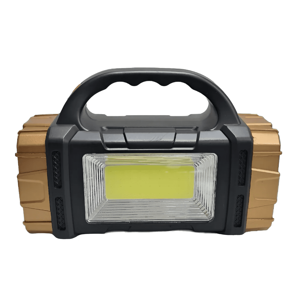 Genérico - Linterna Portátil+ Panel Solar+ Cargador Celular +usb +cable Blanco Negra Con Otros Colores