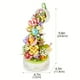 thumbnail image 2 of 575pcs Building Blocks Teacup Flower Lantern Music Box Building Blocks Children's Toys Creative Plant Decoration Gifts, Building Flowers Suitable For Mother's Day, Valentine's Day And Birthday Gifts, 2 of 2