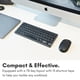 thumbnail image 4 of Macally BTMINIZKEY Teclado Bluetooth inalámbrico multidispositivo, 4 of 7