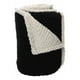 thumbnail image 4 of Frazada Andes Chiporro Espiga Negro 2 Plaza, 4 of 5