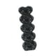 thumbnail image 5 of Florero De Cerámica En Forma De Corazón, Adorno De Mesa Para Dormitorio De Oficina, Multiusos, Negro, 8,5x5,5x25,5cm, 5 of 5