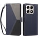 thumbnail image 3 of Cartera Plegable para Motorola Edge 70 Pro, PU Tricolor con Ranuras, Azul Oscuro, 3 of 6