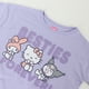 thumbnail image 3 of Polera Manga Corta Niña Morado Friends Forever Hello Kitty, 3 of 4