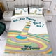 thumbnail image 4 of Oh, los Lugares a Donde Irás Conjunto de sábanas temático, trío de piezas, cómodo y amigable con la piel, diseño único, regalo de decoración para el hogar para familiares, amigos y fans,173cm *218cm, 4 of 6