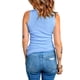 thumbnail image 1 of Top Acanalado Camiseta Sin Mangas Mujer Polera Fashion 102, 1 of 3