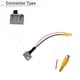 thumbnail image 4 of Unique Bargains Cable de Arnés de Cable Adaptador de Cámara de Visión Trasera para Honda Fit 2014-2016 1 Pcs RCA, 4 of 7