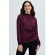 thumbnail image 1 of Polera Mujer Aplicación Arrugado Vino, 1 of 4