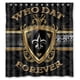 thumbnail image 1 of Cortina de ducha de los New Orleans Saints, juego de cortina de baño con ganchos, tamaño 66 x 72 pulgadas, 1 of 3
