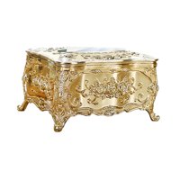 Bothyi - Elegante Caja De Pañuelos Organizador Servilletero Dispensador Para Oficina Hogar Dorado