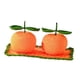 thumbnail image 1 of Adorno Para Salpicadero De Coche Naranjas Tejidas A Mano Multiusos, 1 of 3