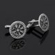 thumbnail image 3 of Colleras Gemelos Modelo Vikingo Vegvísir para Ropa Camisa, 3 of 3