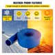 thumbnail image 5 of Manguera de descarga VEVOR de 1,5 cm x 30,5 m, PVC, plana, azul, con abrazaderas, 5 of 9